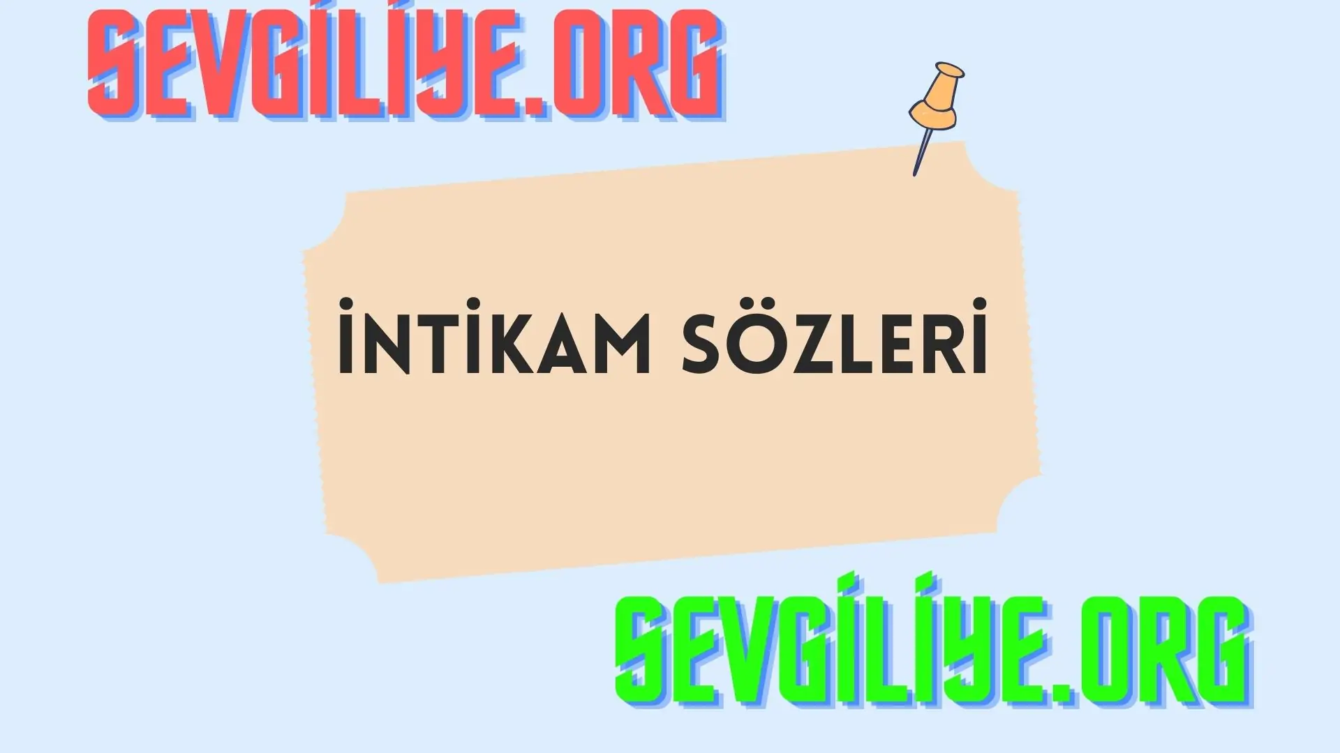 İntikam Sözleri